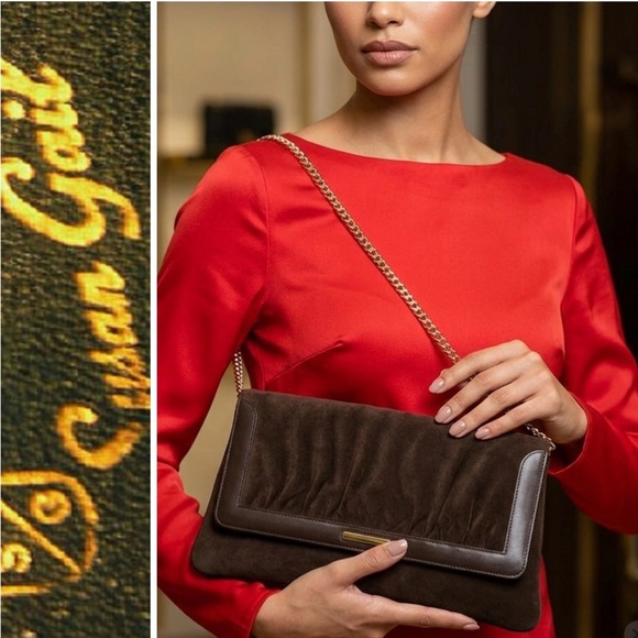 Susan Gail Handbags - Susan Gail Suede Leather Bag